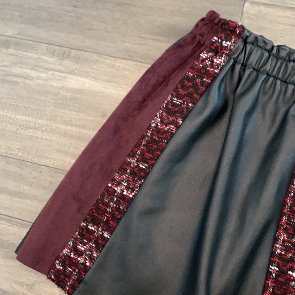 Zara Basic Womens Faux‎ Leather Skirt Womens Size Small - Picture 3 of 8